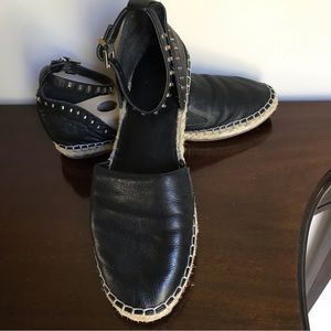 Kenneth Cole leather espadrilles, 9.5-10